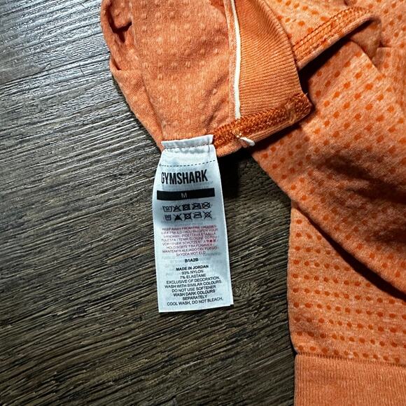 GYMSHARK Orange Vital Seamless 2.0 Leggings M - Picture 6 of 7
